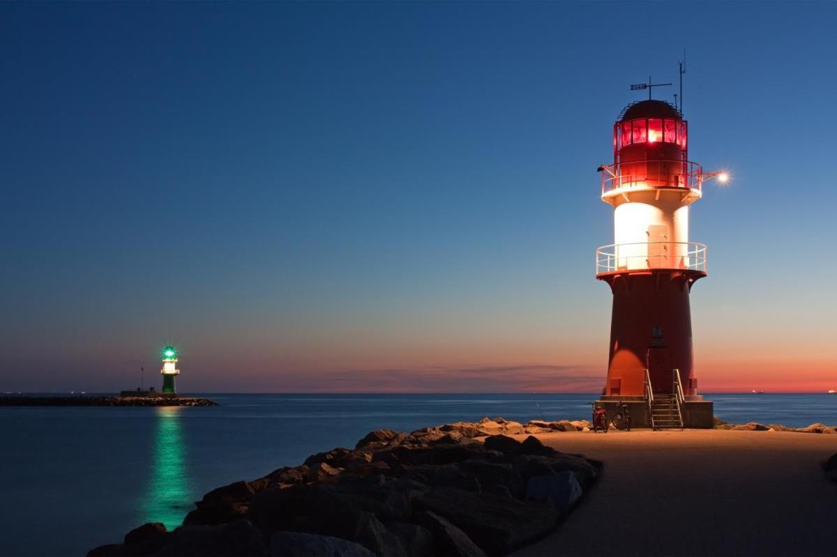 Doppelzimmer Zapfhahn, Direkt Am Alten Strom Rostock Bagian luar foto
